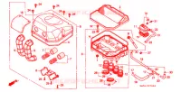 FILTRE A AIR pour Honda CB 400 F CB1 de 1989
