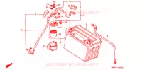 BATTERIE pour Honda CB 400 F CB1 de 1990