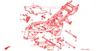 CADRE pour Honda CB 400 F CB1 de 1990
