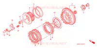 EMBRAYAGE pour Honda CB 400 F CB1 de 1990