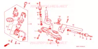 GUIDON pour Honda CB 400 F CB1 de 1990