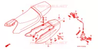 SELLE pour Honda CB 400 F CB1 de 1990