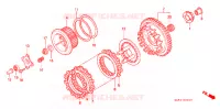 EMBRAYAGE pour Honda CB 400 F CB1 de 1990