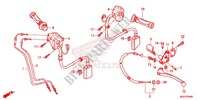 LEVIER DE GUIDON   CABLE   COMMODO pour Honda CB 400 X ABS de 2023