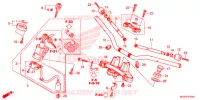 GUIDON   TE DE FOURCHE pour Honda CB 500 F ABS de 2013