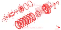 EMBRAYAGE pour Honda CB 500 F ABS de 2015