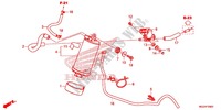 SYSTÈME DE RECYCLAGE DES GAZ pour Honda CB 500 F BLACK de 2013