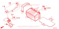 BATTERIE pour Honda CB 500 F de 2015