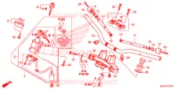 GUIDON   TE DE FOURCHE pour Honda CB 500 F de 2015