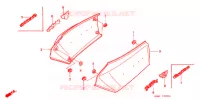 COUVERCLES LATERAUX pour Honda GL 1500 GOLD WING ASPENCADE de 1996