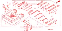 OUTIL (GL1500A,SE) pour Honda GL 1500 GOLD WING ASPENCADE de 1997