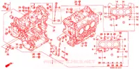 BLOC CYLINDRES pour Honda GL 1500 GOLD WING ASPENCADE de 1997