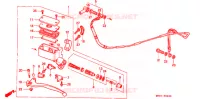 MAITRE CYLINDRE pour Honda GL 1500 GOLD WING de 1990