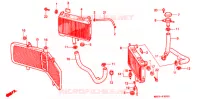 RADIATEUR pour Honda GL 1500 GOLD WING de 1990