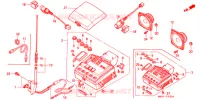 RADIO pour Honda GL 1500 GOLD WING de 1990