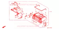 TOP CASE (GL1500L/SEL) pour Honda GL 1500 GOLD WING de 1990