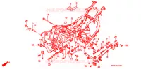 CADRE pour Honda GL 1500 GOLD WING ASPENCADE de 1991