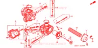 CARBURATEUR (PIECES CONSTITUTIVES) pour Honda GL 1500 GOLD WING ASPENCADE de 1991