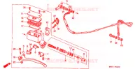 MAITRE CYLINDRE pour Honda GL 1500 GOLD WING ASPENCADE de 1991