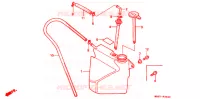 VASE D'EXPANSION pour Honda GL 1500 GOLD WING ASPENCADE de 1991