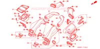 CONDUIT D'AIR pour Honda GL 1500 GOLD WING ASPENCADE de 2000