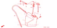 VASE D'EXPANSION pour Honda GL 1500 GOLD WING ASPENCADE de 2000