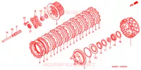 EMBRAYAGE pour Honda GL 1500 GOLD WING ASPENCADE de 1999