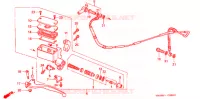MAITRE CYLINDRE pour Honda GL 1500 GOLD WING ASPENCADE de 1999