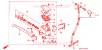 MAITRE CYLINDRE DE FREIN AVANT pour Honda GL 1500 GOLD WING INTERSTATE de 1991