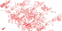 SILENCIEUX D'ECHAPPEMENT pour Honda GL 1500 GOLD WING INTERSTATE de 1996