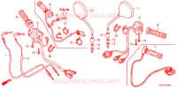 COMMODO   LEVIER   CABLE pour Honda CB 1100 BASE de 2016
