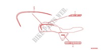 AUTOCOLLANTS pour Honda CB 1100 EX de 2014