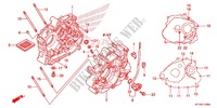 CARTER MOTEUR pour Honda CBR 125 REPSOL de 2012