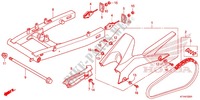 BRAS OSCILLANT (CBR125RW'11/R'12/RS'12/RT'12) pour Honda CBR 125 WHITE de 2012
