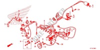 FAISCEAU DES FILS (CBR125RW'11/R'12/RS'12/RT'12) pour Honda CBR 125 WHITE de 2012