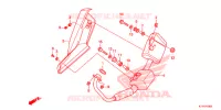 SILENCIEUX D'ECHAPPEMENT (CBR125RW'11/R'12/RS'12/RT'12) pour Honda CBR 125 WHITE de 2012