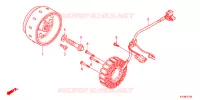 ALTERNATEUR pour Honda CBR 250 R ABS de 2012