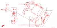 BATTERIE pour Honda CBR 250 R ABS de 2012