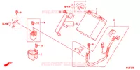 BATTERIE pour Honda CBR 250 R ABS RED de 2012