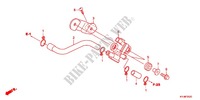 ELECTROVANNE D'INJECTION D'AIR pour Honda CBR 250 R ABS RED de 2011