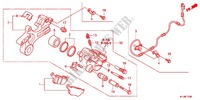 ETRIER DE FREIN ARRIERE pour Honda CBR 250 R ABS RED de 2012