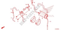 RESERVOIR DE RECYCLAGE DES GAZ pour Honda CBR 250 R ABS TRICOLOR de 2012