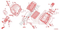 FILTRE A AIR pour Honda CBR 250 R ABS RED de 2012