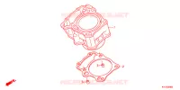 CYLINDRE pour Honda CBR 250 R ABS SPECIAL EDITION de 2014