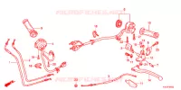 LEVIER DE GUIDON   CABLE   COMMODO pour Honda CBR 250 R ABS SPECIAL EDITION de 2014