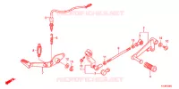 PEDALE pour Honda CBR 250 R ABS de 2013