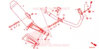 SILENCIEUX D'ECHAPPEMENT pour Honda CBR 250 R ABS REPSOL de 2015