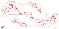 CLIGNOTANT pour Honda CBR 250 R ABS de 2017