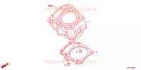 CYLINDRE pour Honda CBR 250 R ABS de 2017