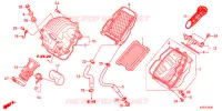 FILTRE A AIR pour Honda CBR 250 R ABS de 2017